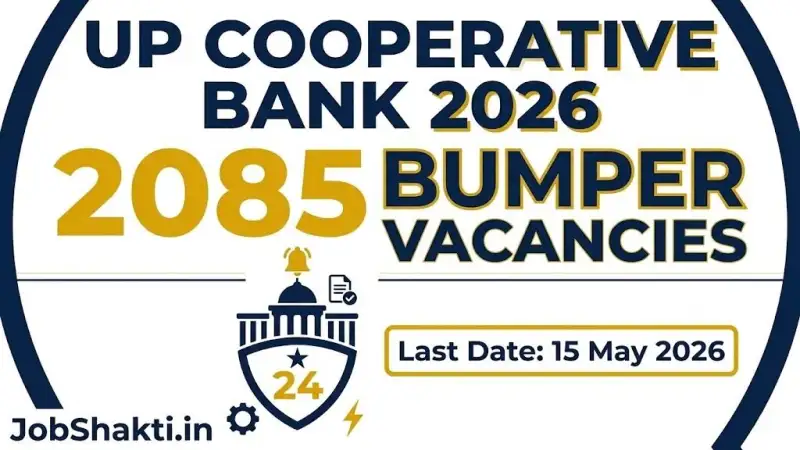 UPCISB UP Cooperative Bank Recruitment 2026 (2085 Posts)