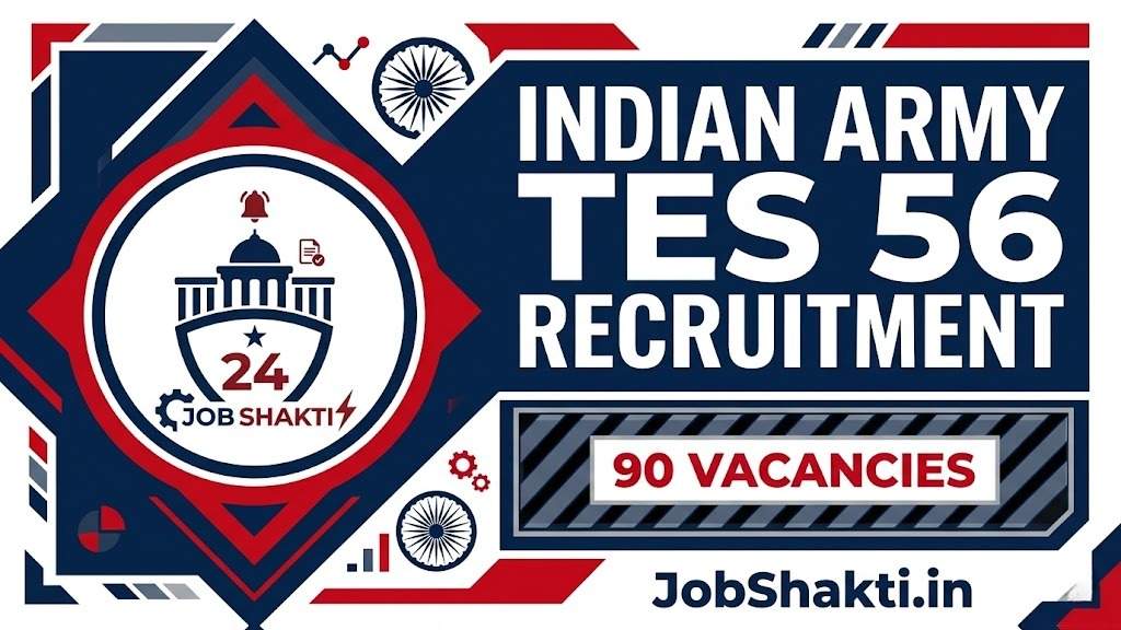 Indian Army 10+2 TES 56 Recruitment 2026 Apply Online 90 Posts