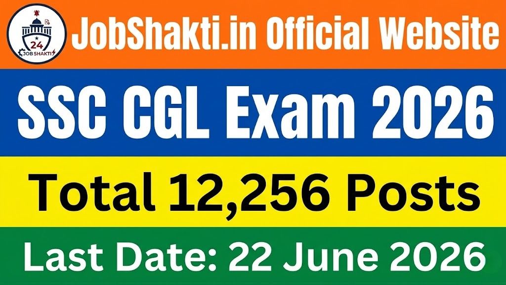 SSC CGL Recruitment 2026 online application for 12256 posts
